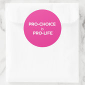 Pro-Choice is Pro-Life – ステッカー (バッグ)
