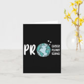 Pro Choice Pro Planet Pro Science Earth Day Climat カード (黄色い花)