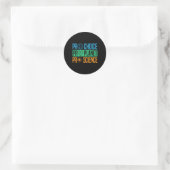 Pro Choice Pro Planet Pro Science Earth Day Enviro ラウンドシール (バッグ)