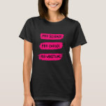 Pro Choice Pro Science Proレスリング Tシャツ<br><div class="desc">Pro Choice Pro Science Proレスリング。</div>