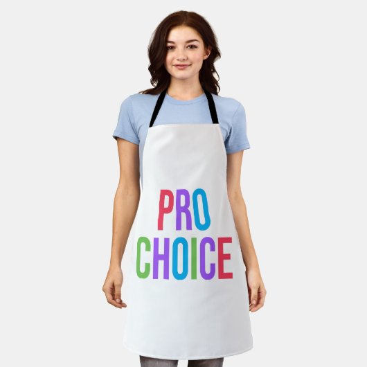 Pro-Choice Roe v Wade Feminist Women's Rights  エプロン (着用した状態)