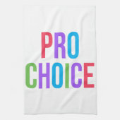 Pro-Choice Roe v Wade Feminist Women's Rights  キッチンタオル (縦)