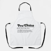 Pro-choice, Women Reproductive Rights, Prepastatio エプロン (正面)