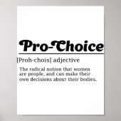 Pro-choice, Women Reproductive Rights, Prepastatio ポスター (正面)