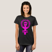 Pro Choice Women's Rights Are Human Rights Feminis Tシャツ (正面フル)