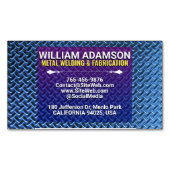 Pro Contractor | Metal Fabrication & Welding  マグネット名刺 (正面)