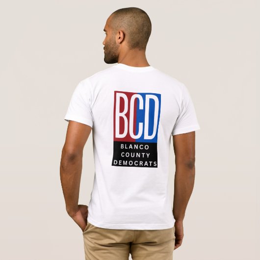 PRO Democracy BCD T-Shirt Tシャツ (裏面フル)