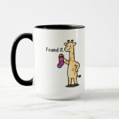 Pro-Finder Giraffe Funny Coffee Mug マグカップ (左)