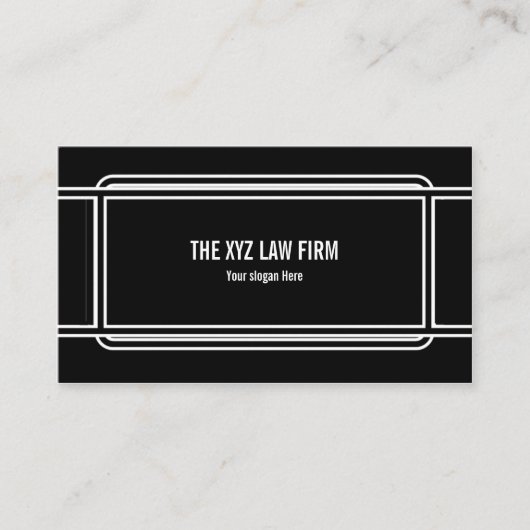 Pro Framed Black 名刺 (正面)