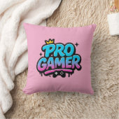 PRO GAMERグラフィティロゴ クッション (ブランケット)