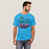 PRO GAMERグラフィティロゴ Tシャツ (正面フル)
