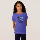 PRO GAMER — バーシティー チェニール パッチ Tシャツ (正面フル)