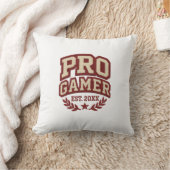 PRO GAMER — Varsity Chenilleパッチスタイル クッション (ブランケット)
