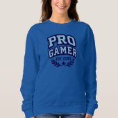 PRO GAMER — Varsity Chenille Patch スウェットシャツ (正面)