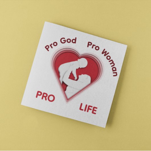 Pro God Pro Woman Pro Life – 命を大切にする集会 ポスター