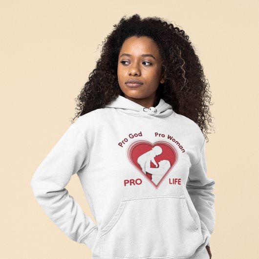 Pro God Pro Woman Pro Life ~生命の価値を讃えて~ デザイン Tシャツ