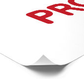 Pro God Pro Woman Pro Life – Value Life Rally ポスター (コーナー)