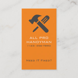 Pro Handyman名刺 名刺