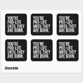 Pro-LIfeが終了するまで生まれ スクエアシール (シート)