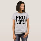 PRO LIFEレディースTシャツ Tシャツ (正面フル)