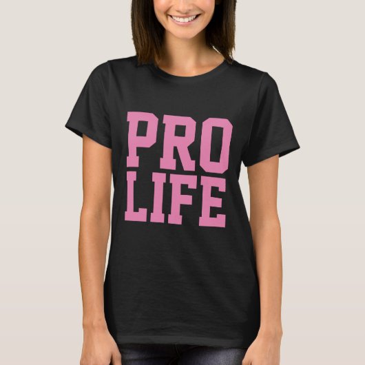 PRO LIFEレディースTシャツ、 Tシャツ (正面)