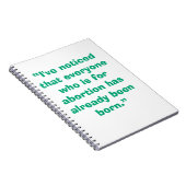 Pro Life ノートブック (右側)