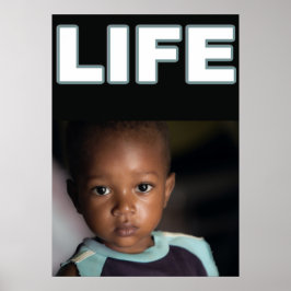 PRO-LIFE AFRICAN AMERICAN BLACK CHILD ポスター