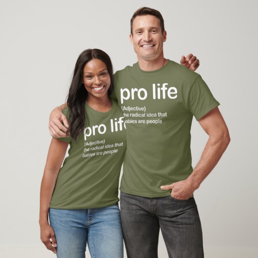 pro life the radical idea tee tシャツ (ユニセックス)