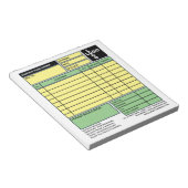 Pro-Logoビジネス向け請求書/見積書 ノートパッド (アングル)