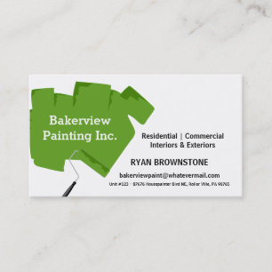 Pro Painting Company塗装業者 名刺