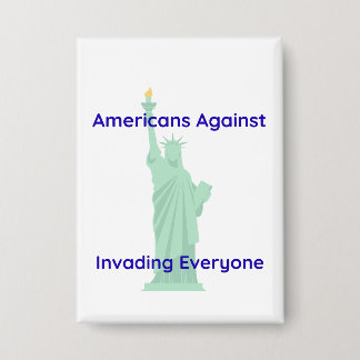 Pro Peace Statue of Liberty 缶バッジ