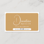 PRO QRコードビジネスロゴ 名刺 (裏面)