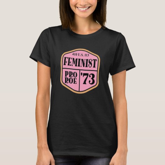 Pro Roe 1973 410米国113 7 Tシャツ (正面)