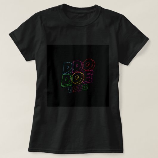 PRO ROE PLANNED PARENALITYピン Tシャツ (デザイン正面)