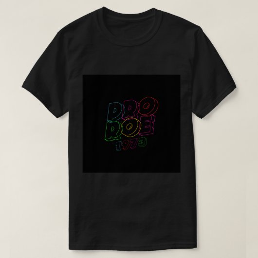 PRO ROE PLANNED PARENALITYピン Tシャツ (デザイン正面)