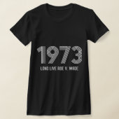 Pro Roe Pro Choice Protest Abortion Ban    Tシャツ (レイダウン)