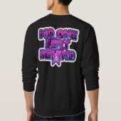 Pro Running Motivation スウェットシャツ (裏面)