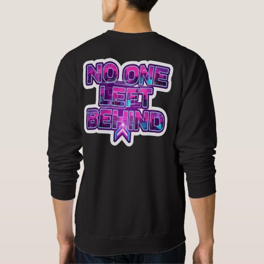 Pro Running Motivation スウェットシャツ (裏面)