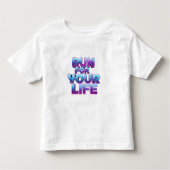 Pro Running Motivation トドラーTシャツ (正面)