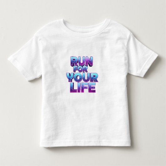 Pro Running Motivation トドラーTシャツ (正面)