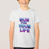 Pro Running Motivation トライブレンドＴシャツ (正面)