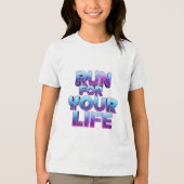 Pro Running Motivation トライブレンドＴシャツ (正面)
