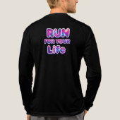 Pro Running Motivation トライブレンドTシャツ (背面)
