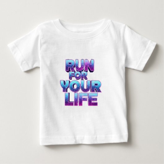 Pro Running Motivation ベビーTシャツ (正面)