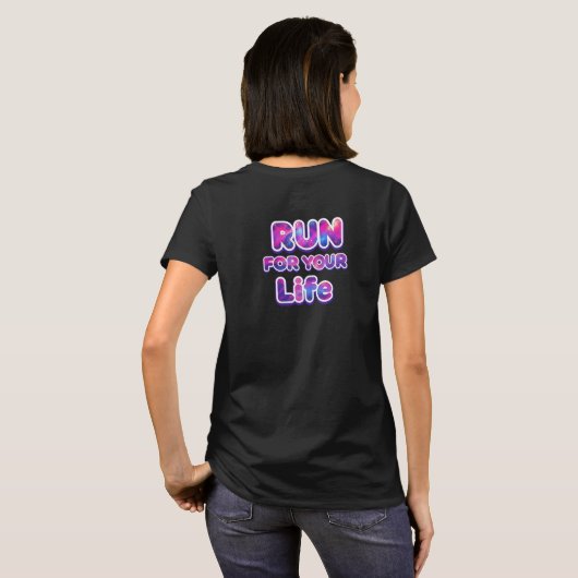 Pro Running Motivation Tシャツ (裏面フル)