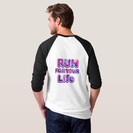 Pro Running Motivation Tシャツ (裏面フル)