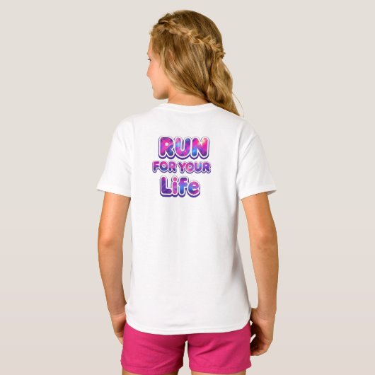 Pro Running Motivation Tシャツ (裏面フル)