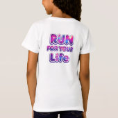 Pro Running Motivation Tシャツ (裏面)
