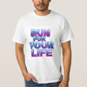 Pro Running Motivation Tシャツ (正面)
