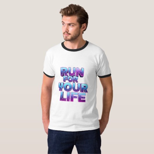 Pro Running Motivation Tシャツ (正面フル)